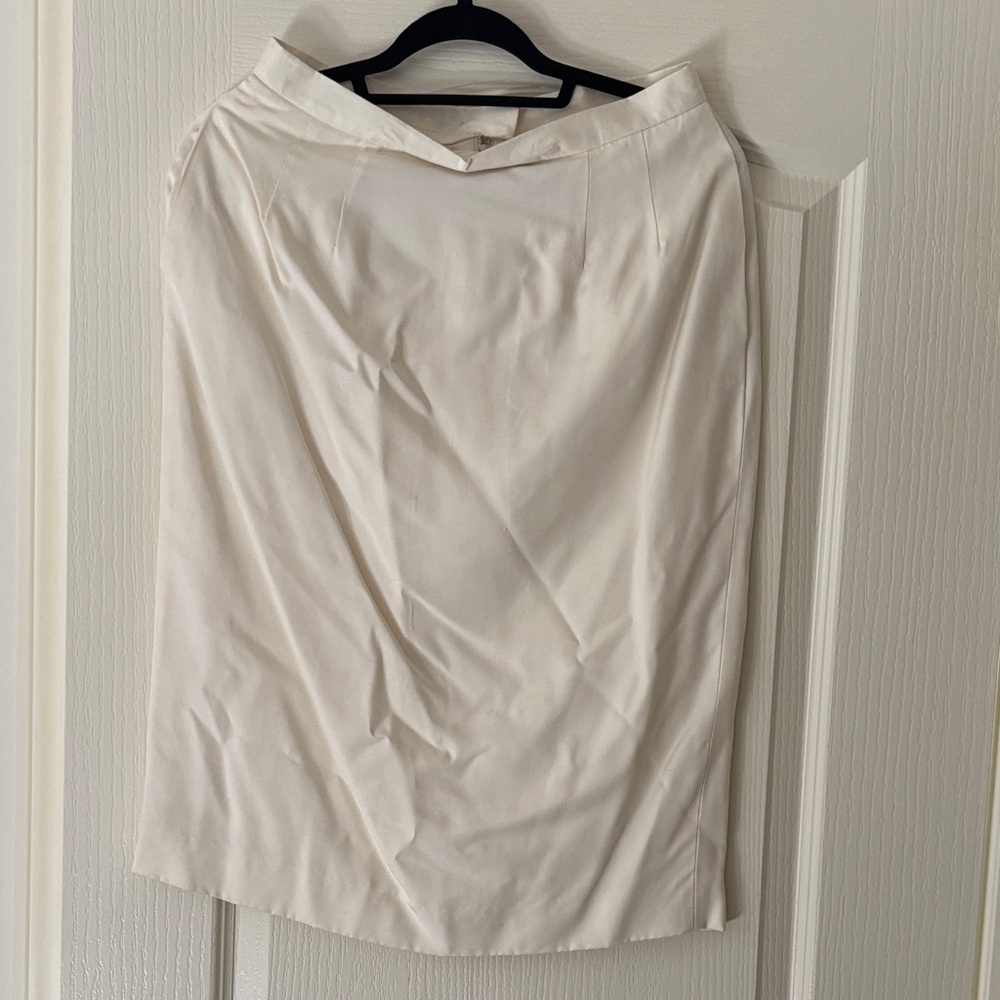 Classic White Women's Pencil Skirt